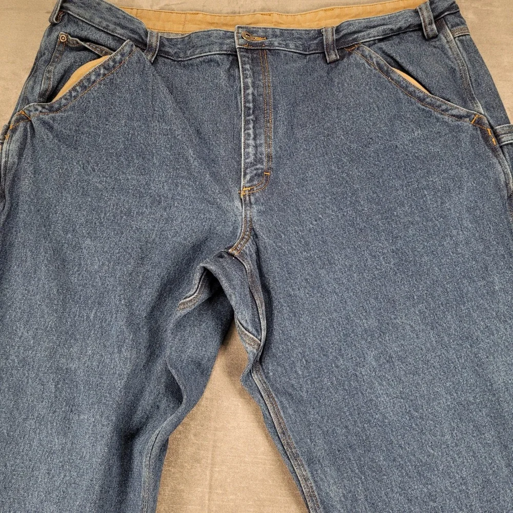 Duluth Trading Ball Flex Denim Carpenter Jeans Blue Jeans‎ Mens Size 40x30